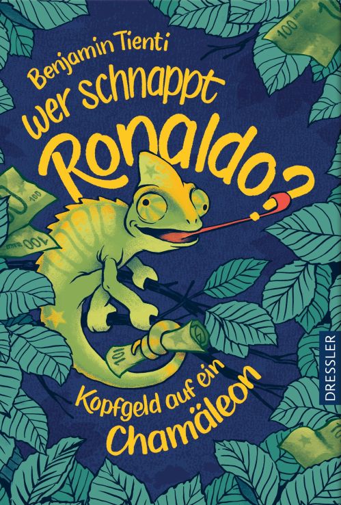 Buchcover "Wer schnappt Ronaldo?", Dressler 