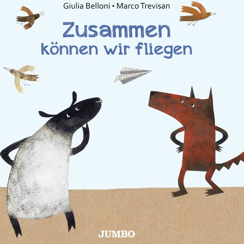 Buchcover "Zusammen können wir fliegen", Jumbo 