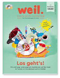 Buchcover "weil. Entdecke, wie alles zusammenhängt", brand eins und Carlsen