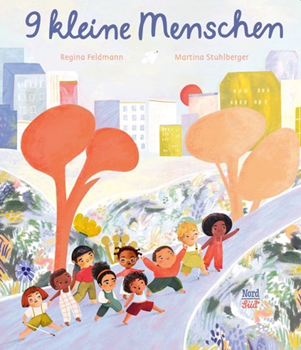 Buchcover "9 kleine Menschen", NordSüd 