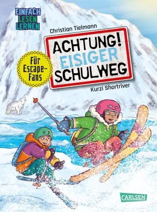 Buchcover "Achtung! Eisiger Schulweg", Carlsen 