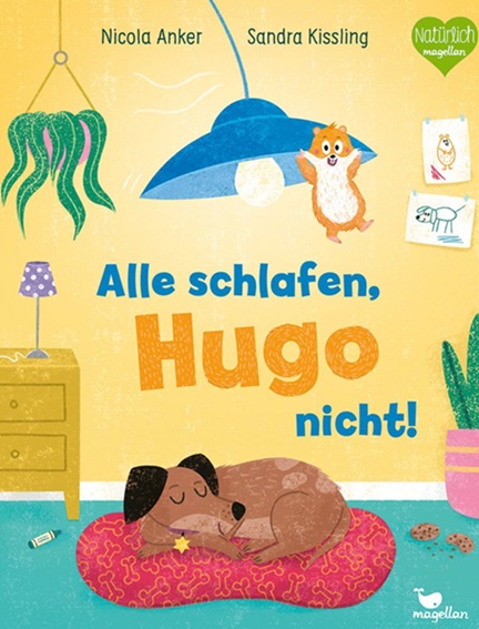Buchcover "Alle schlafen, Hugo nicht!", Magellan 
