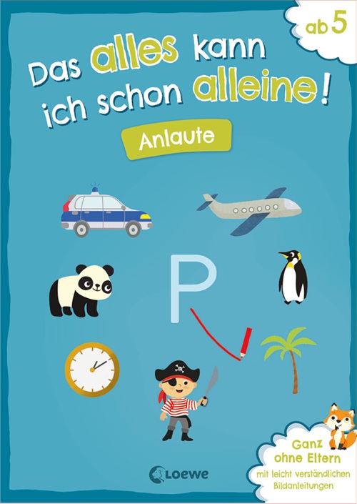Das alles kann ich schon alleine, Anlaute; Cover; Loewe
