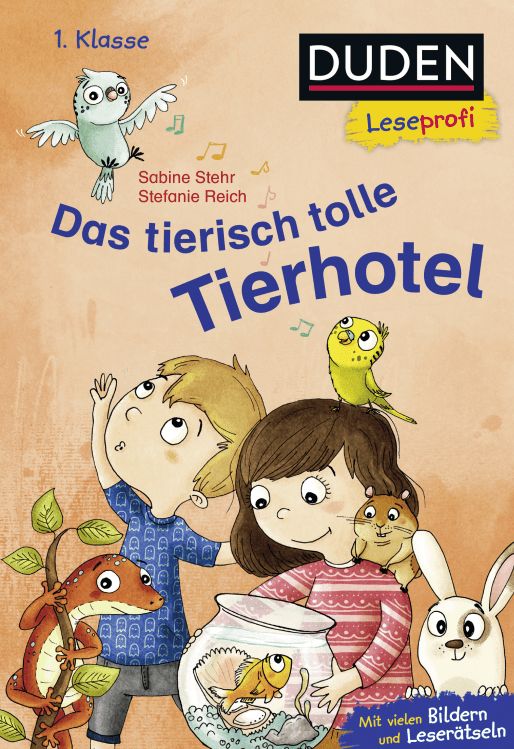 Buchcover "Das tierisch tolle Tierhotel", Duden
