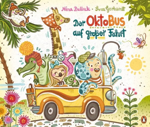 Buchcover "Der Oktobus auf großer Fahrt", Penguin Junior