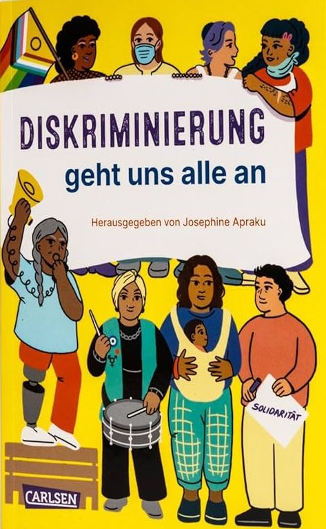 Buchcover "Diskriminierung geht uns alle an", Carlsen 