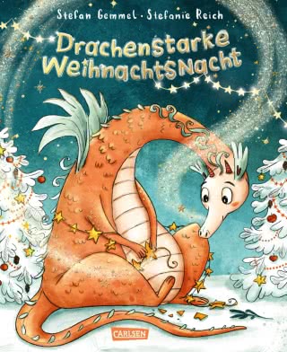 Buchcover "Drachenstarke Weihnachtsnacht", Carlsen 