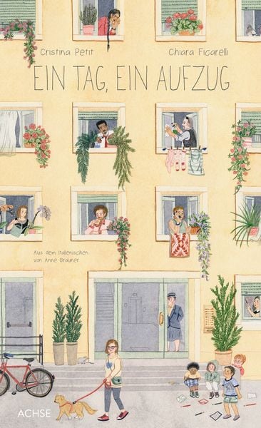 Buchcover "Ein Tag, ein Aufzug", Achse 