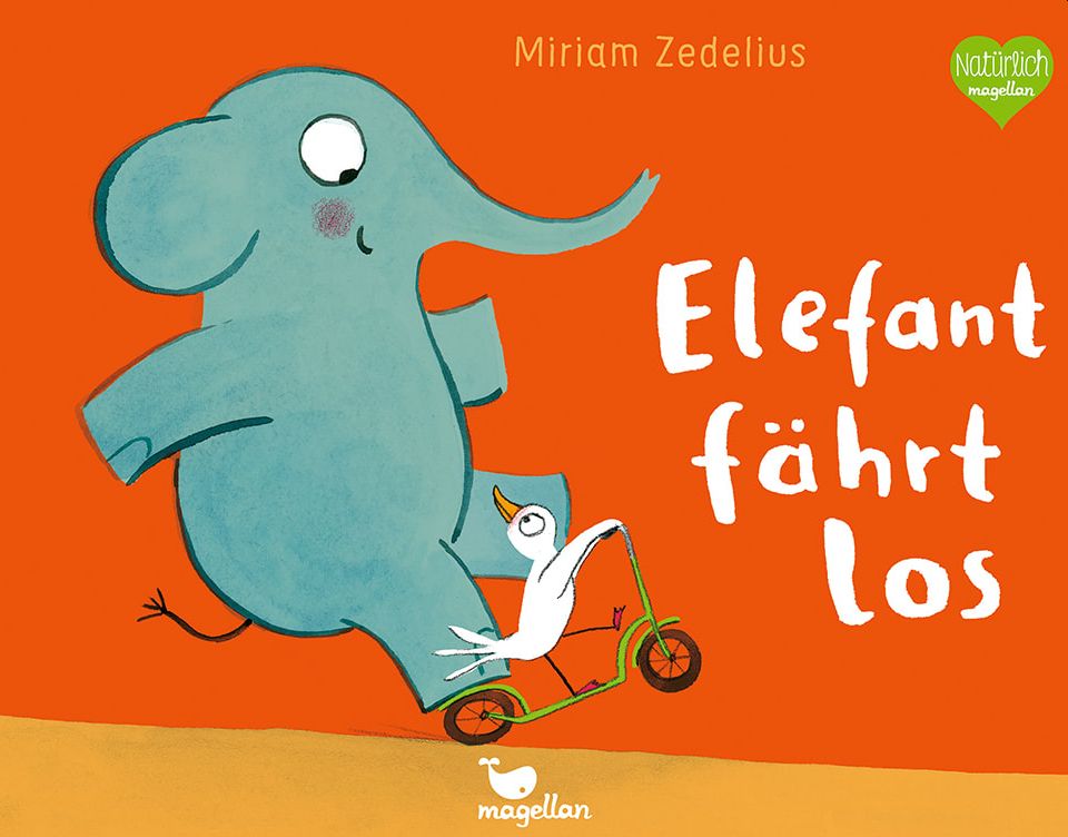 Buchcover "Elefant fährt los", Magellan 