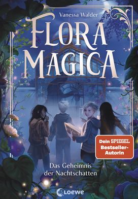 Buchcover "Flora Magica - Das Geheimnis der Nachtschatten", Loewe 