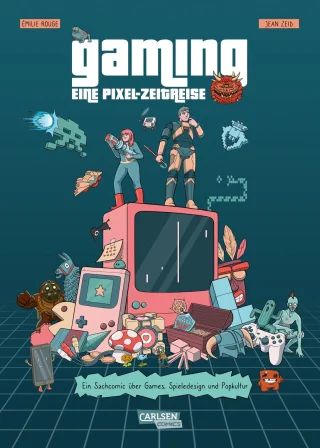 Buchcover "Gaming - eine Zeitreise", Carlsen 
