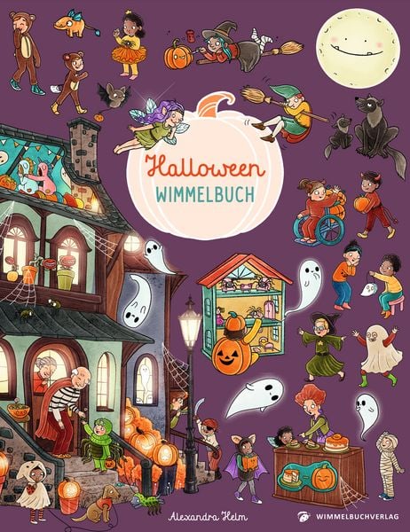 Buchcover "Halloween Wimmelbuch", Wimmelbuchverlag 