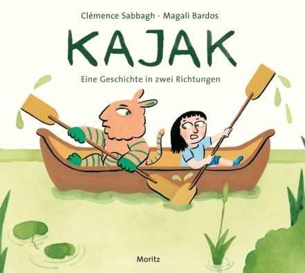 Buchcover "Kajak", Moritz 
