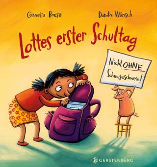 Buchcover "Lottes erster Schultag", Gerstenberg 