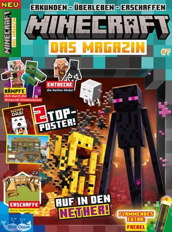 Minecraft Magazin, Blue Ocean, Cover