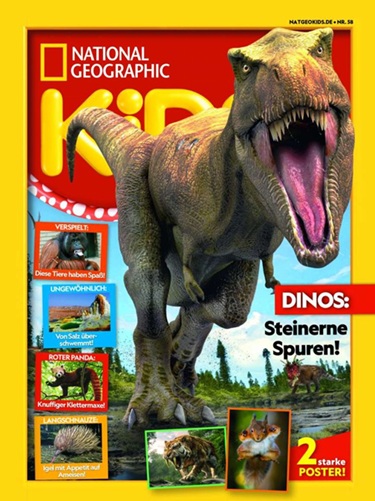 Zeitschriftencover "National Geographic Kids", Blue Ocean 