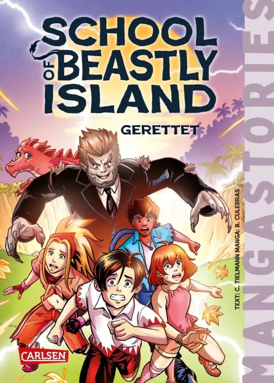 Buchcover "School of Beastly Island", Carlsen