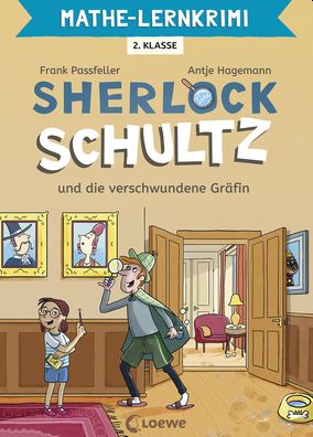 Buchcover "Sherlock Schultz und die verschwundene Gräfin", Loewe