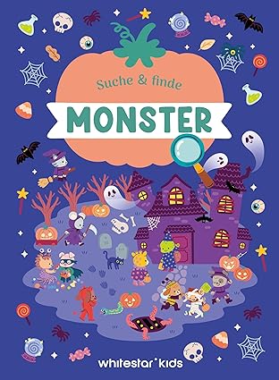 Buchcover "Suche & finde Monster", White Star Kids