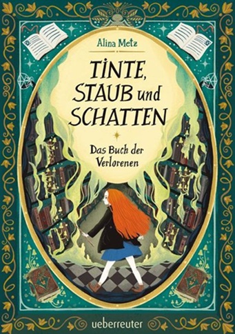 Buchciver "Tinte, Staub und Schatten", Ueberreuter 