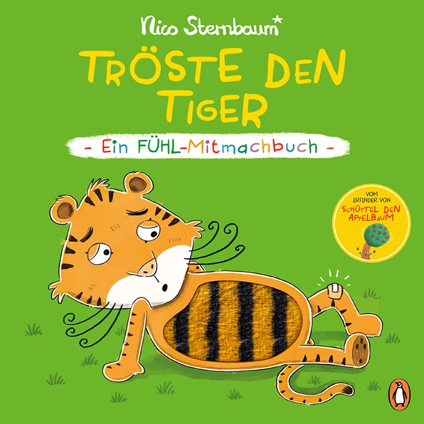 Buchcover "Tröste den Tiger", Penguin Junior