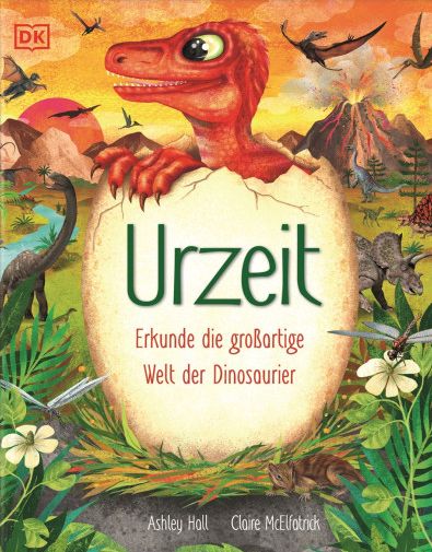 Buchcover "Urzeit - Erkunde die großartige Welt der Dinosaurier", Dorling Kindersley
