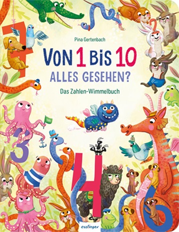 Buchcover "Von 1 bis 10: Alles gesehen!", Esslinger 