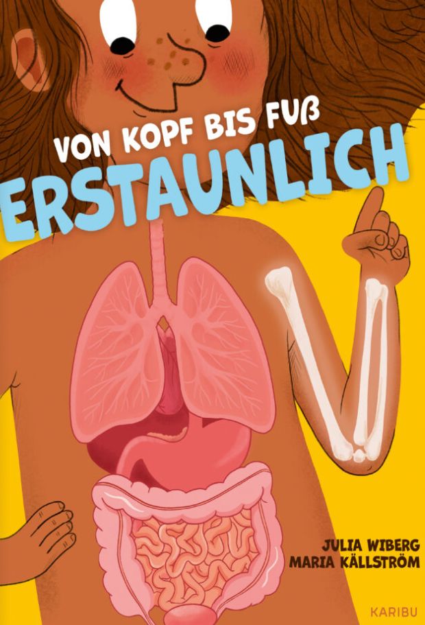 Buchcover "Von Kopf bis Fuß erstaunlich", Karibu