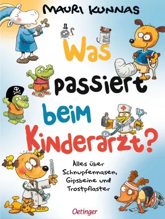 Buchcover "Was passiert beim Kinderarzt?", Oetinger 