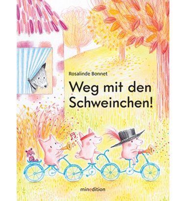 Buchcover "Weg mit den Schweinchen", minedition 