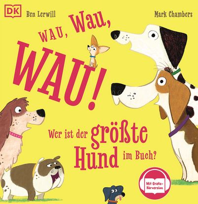 Buchcover "Wer ist der größte Hund?", Dorling Kindersley