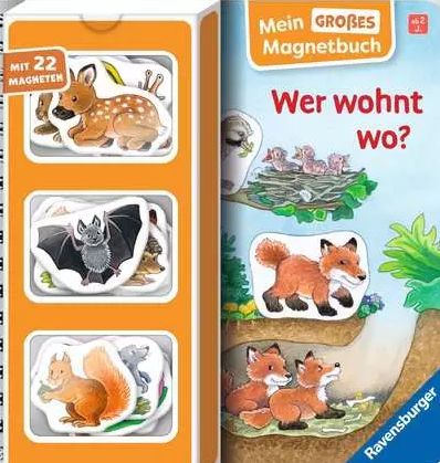 Buchcover "Wer wohnt wo?", Ravensburger