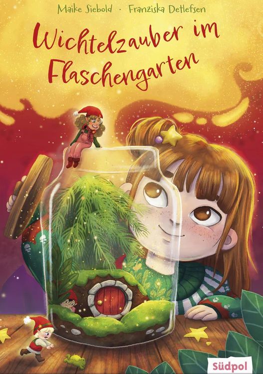 Buchcover "Wichtelzauber im Flaschengarten", Südpol 