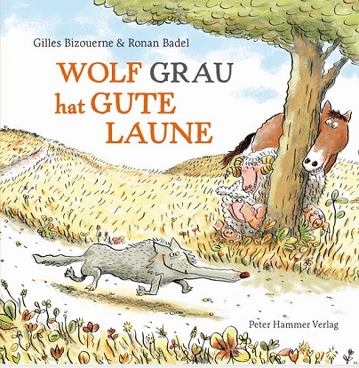 Buchcover "Wolf Grau hat gute Laune", Peter Hammer 