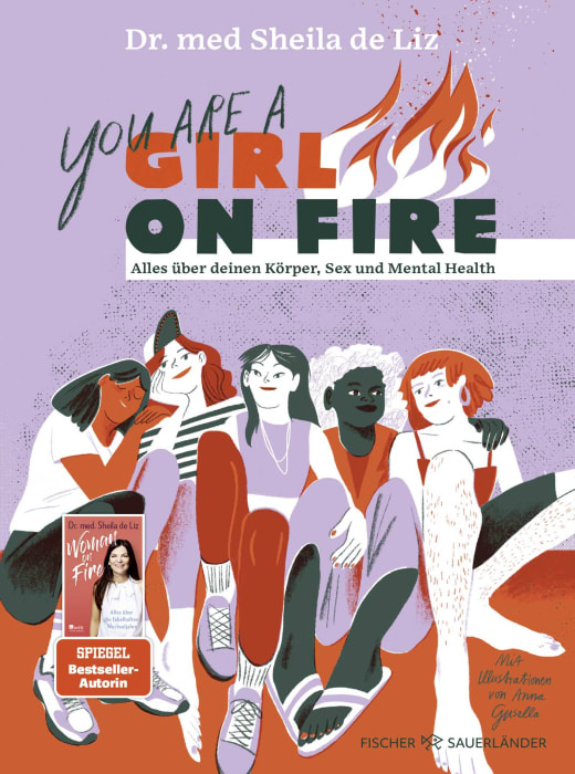 Buchcover "You are a girl on fire", Fischer Sauerländer 