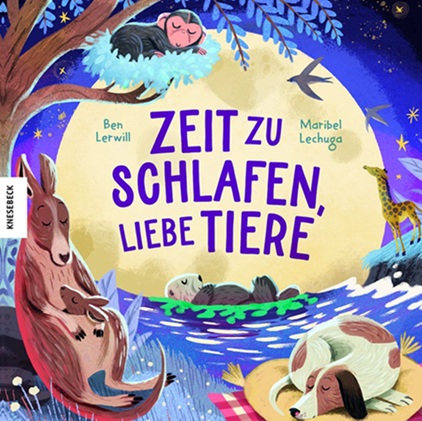 Buchcover "Zeit zu schlafen, liebe Tiere", Knesebeck 