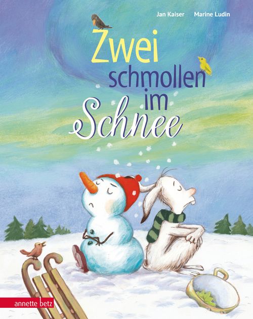 Buchcover "Zwei schmollen im Schnee", Annette Betz