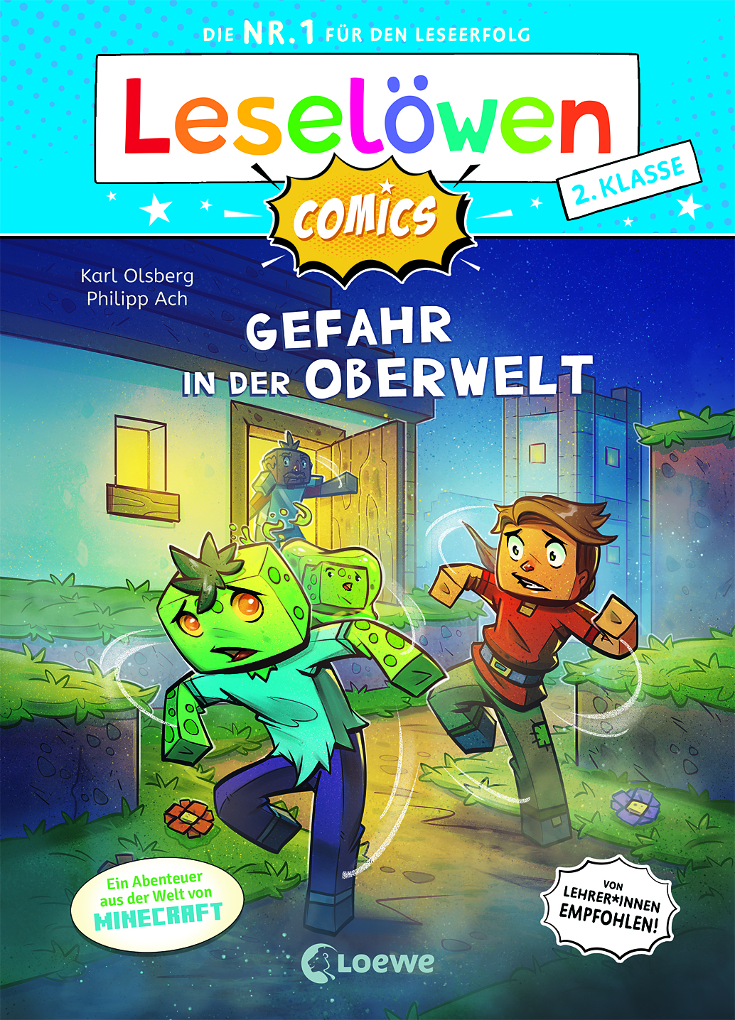 Buchcover "Gefahr in der Oberwelt", Loewe