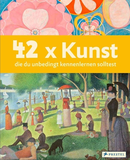 Buchcover "42xKunst", Prestel 