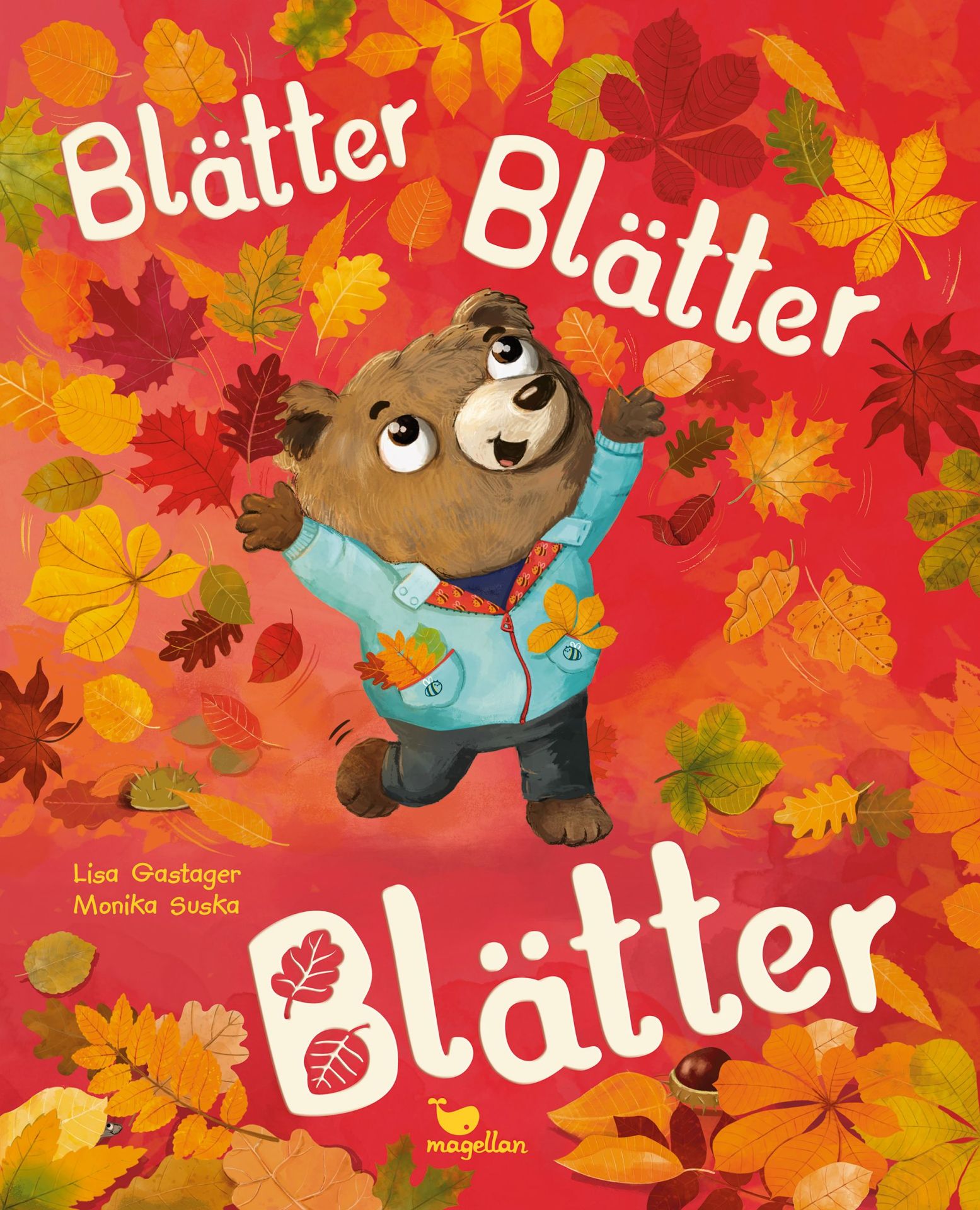 Buchcover "Blätter, Blätter, Blätter", Magellan 