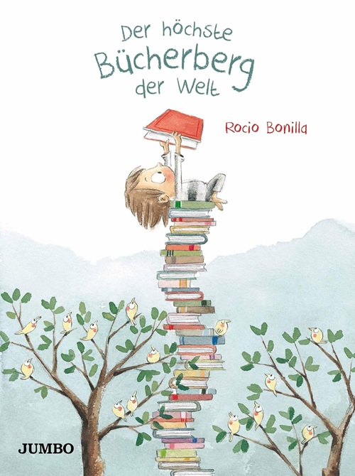 Buchcover "Der höchste Bücherberg der Welt", JUMBO