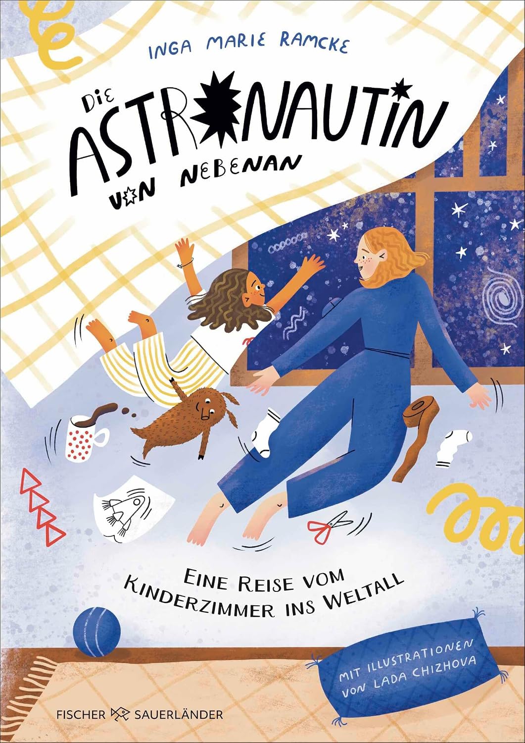 Buchcover "Die Astronautin von Nebenan", Fischer Sauerländer