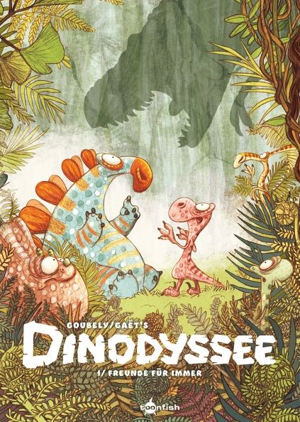 Buchcover "Dinodysee", toonfish 