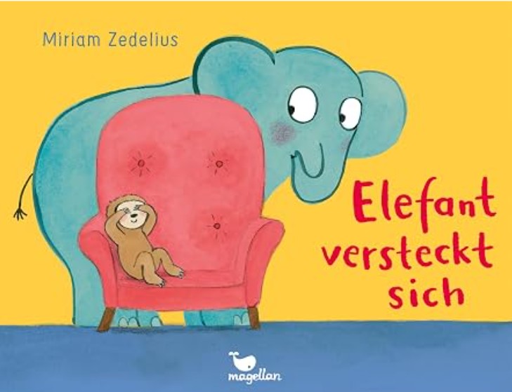 Buchcover "Elefant versteckt sich", Magellan 