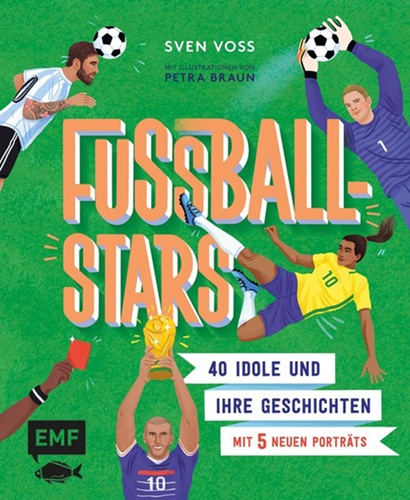Buchcover "Fussballstars", EMF