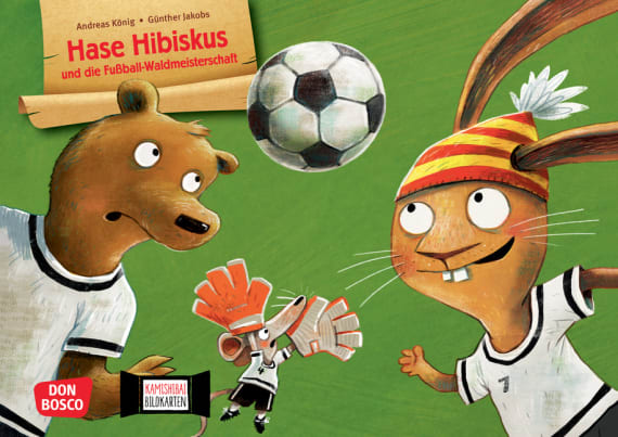 Buchcover "Hase Hibiskus und die Fußball-Waldmeisterschaft", Don Bosco