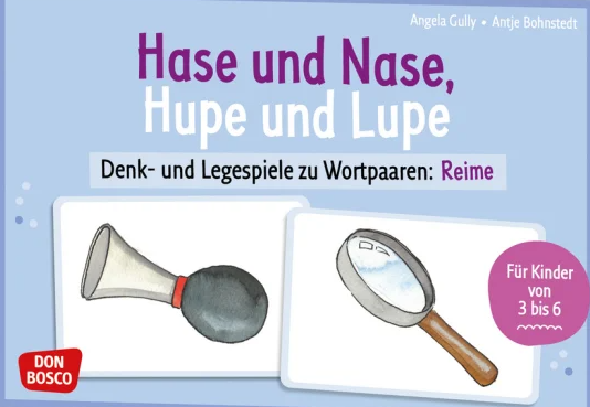 Spielcover "Hase und Nase, Hupe und Lupe", Don Bosco 