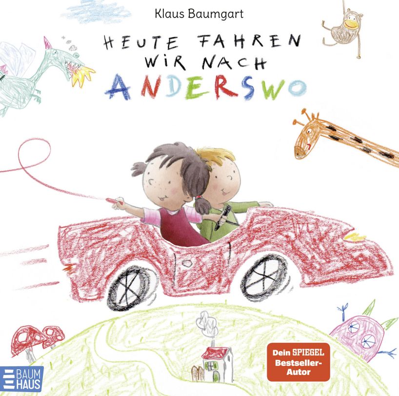 Buchcover "Heute fahren wir nach Anderswo", Baumhaus 
