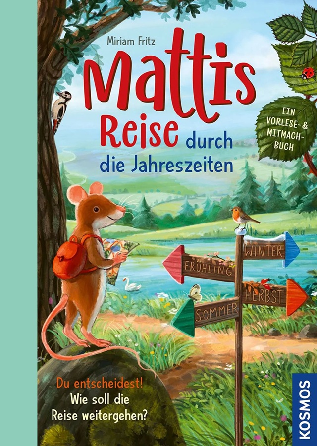 Buchcover "Mattis Reise durch die Jahreszeiten", Kosmos 
