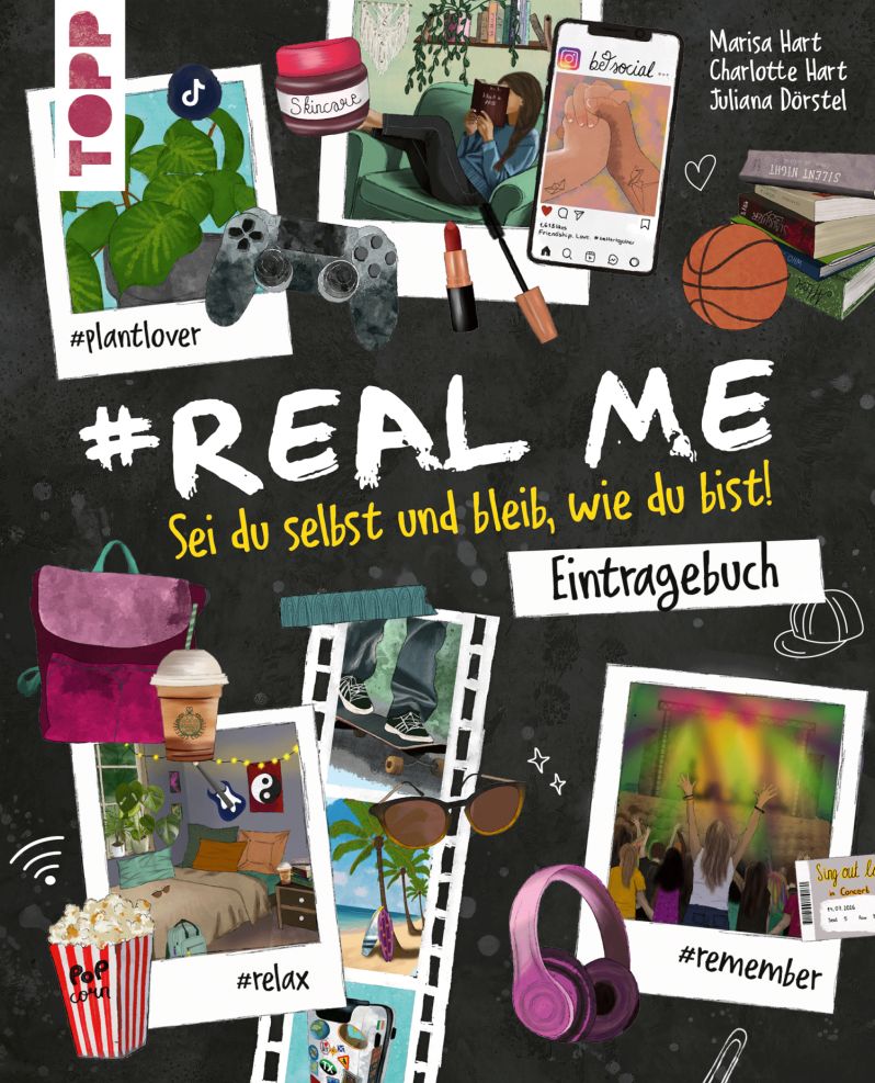 Buchcover "Real Me - Sei du selbst und bleib, wer du bist", Topp 